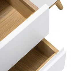 Studio Copenhagen Buffet Loca I - Chêne sauvage massif - Blanc / Chêne sauvage - Largeur : 180 cm -Luxe Intérieur Magasin 1000005255 100 GALLERYIMAGES P000000001000005255