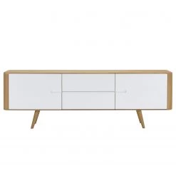 Studio Copenhagen Buffet Loca I - Chêne sauvage massif - Blanc / Chêne sauvage - Largeur : 180 cm -Luxe Intérieur Magasin 1000005255 30 GALLERYIMAGES P000000001000005255
