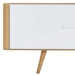 Studio Copenhagen Buffet Loca I - Chêne sauvage massif - Blanc / Chêne sauvage - Largeur : 180 cm -Luxe Intérieur Magasin 1000005255 70 GALLERYIMAGES P000000001000005255