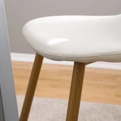 Mørteens Chaise capitonnée Iskmo - Blanc - Lot de 2 -Luxe Intérieur Magasin 1000006086 201130 11161000004 MOOD DETAILS P000000001000006086 mood