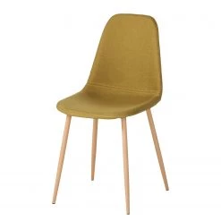 Mørteens Chaise capitonnée Iskmo III - Jaune curry - Lot de 2 -Luxe Intérieur Magasin 1000006090 200706 14365400003 DETAILS P000000001000006090