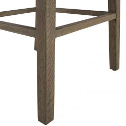 Maison Belfort Chaise de bar Nola - Tissu - Chêne massif - Gris foncé / Chêne foncé -Luxe Intérieur Magasin 1000008130 210126 14505000006 DETAILS P000000001000008130