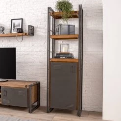 Ars manufacti Étagère Manchester - Acacia massif / Métal -Luxe Intérieur Magasin 1000008845 200430 15154700010 DETAILS P000000001000008845