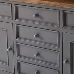 Maison Belfort Vaisselier Balignton - Gris -Luxe Intérieur Magasin 1000027370 200928 14082300014 DETAILS P000000001000027370