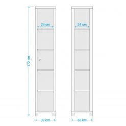 Fredriks Vitrine Exhibit I - Verre transparent / Blanc -Luxe Intérieur Magasin 1000036214 190621 12570100001 GALLERYIMAGES P000000001000036214
