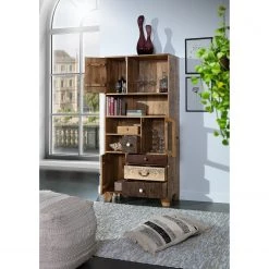 Ars manufacti Étagère Curenna I - Manguier partiellement massif - Manguier / Marron -Luxe Intérieur Magasin 1000040374 220127 130020000022 MOOD DETAILS P000000001000040374 mood