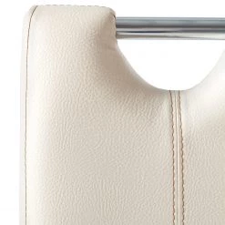 Ars Natura Chaises Lenya (lot de 2) - Imitation cuir beige / Hêtre naturel -Luxe Intérieur Magasin 1000063634 201016 12322400015 DETAILS P000000001000063634