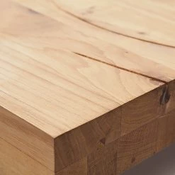 Fredriks Buffet Roble III - avec éclairage - Blanc mat / chêne sauvage massif -Luxe Intérieur Magasin 1000064533 200811 13581200726 DETAILS P000000001000064533