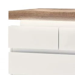 Fredriks Commode Roble II - Avec éclairage inclus - Chêne / Blanc mat -Luxe Intérieur Magasin 1000064536 200811 13583400748 DETAILS P000000001000064536