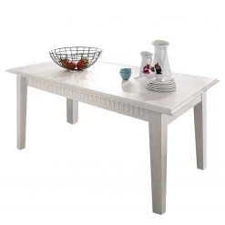 Ridgevalley Table La Carlotta - Épicéa massif - Crème