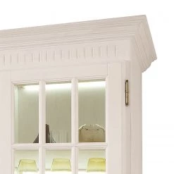 Ridgevalley Armoire vitrine La Carlotta II - Pin massif - Crème - Avec éclairage -Luxe Intérieur Magasin 1000084237 201004 11211300045 DETAILS P000000001000084237