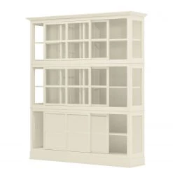 Maison Belfort Vitrine Azjana - Pin blanc verni -Luxe Intérieur Magasin 1000084378 201004 11484200544 DETAILS P000000001000084378