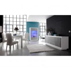 LC Spa Buffet Forenza - Imitation béton / Blanc -Luxe Intérieur Magasin 1000091559 201029 08233300096 MOOD DETAILS P000000001000091559 mood