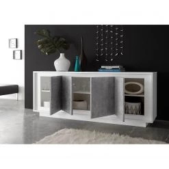 LC Spa Buffet Forenza - Imitation béton / Blanc -Luxe Intérieur Magasin 1000091559 201029 08233600097 MOOD DETAILS P000000001000091559 mood