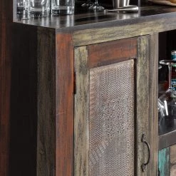 Wolf-Möbel Bar Goa - Partiellement en manguier massifs - Multicolore -Luxe Intérieur Magasin 1000104017 180606 14543153 GALLERYIMAGES P000000001000104017