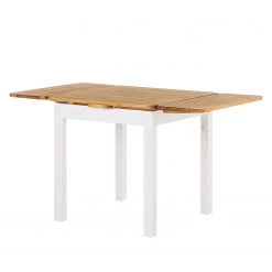 Maison Belfort Table extensible Karley - Epicéa blanc / Epicéa lessivé - 77 x 77 cm -Luxe Intérieur Magasin 1000104316 211122 08320500492 DETAILS P000000001000104316