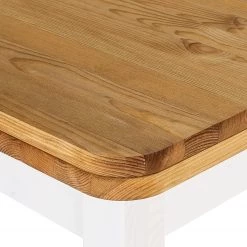 Maison Belfort Table extensible Karley - Epicéa blanc / Epicéa lessivé - 77 x 77 cm -Luxe Intérieur Magasin 1000104316 211122 08320500545 DETAILS P000000001000104316