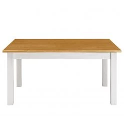 Maison Belfort Table Boston - Pin massif - Epicéa blanc / Epicéa lessivé - 140 x 90 cm