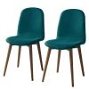 Studio Copenhagen Chaises Warka (lot de 2) - Tissu