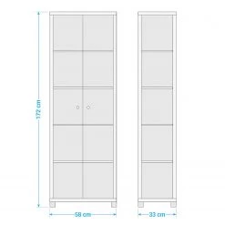 Loftscape Armoire vitrine Exhibit III - Noir -Luxe Intérieur Magasin 1000117316 190621 12570200036 GALLERYIMAGES P000000001000117316