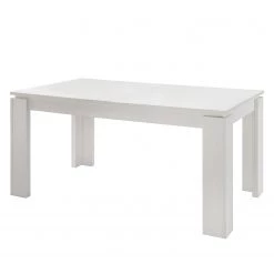 Trendteam Table extensible Lotte - Imitation pin blanc