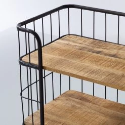 Ars manufacti Étagère Namber II - Manguier massif / Métal - Manguier / Noir 23 Ars manufacti Étagère Namber II - Manguier massif / Métal - Manguier / Noir -Luxe Intérieur Magasin 1000122518 201008 06183400007 DETAILS P000000001000122518