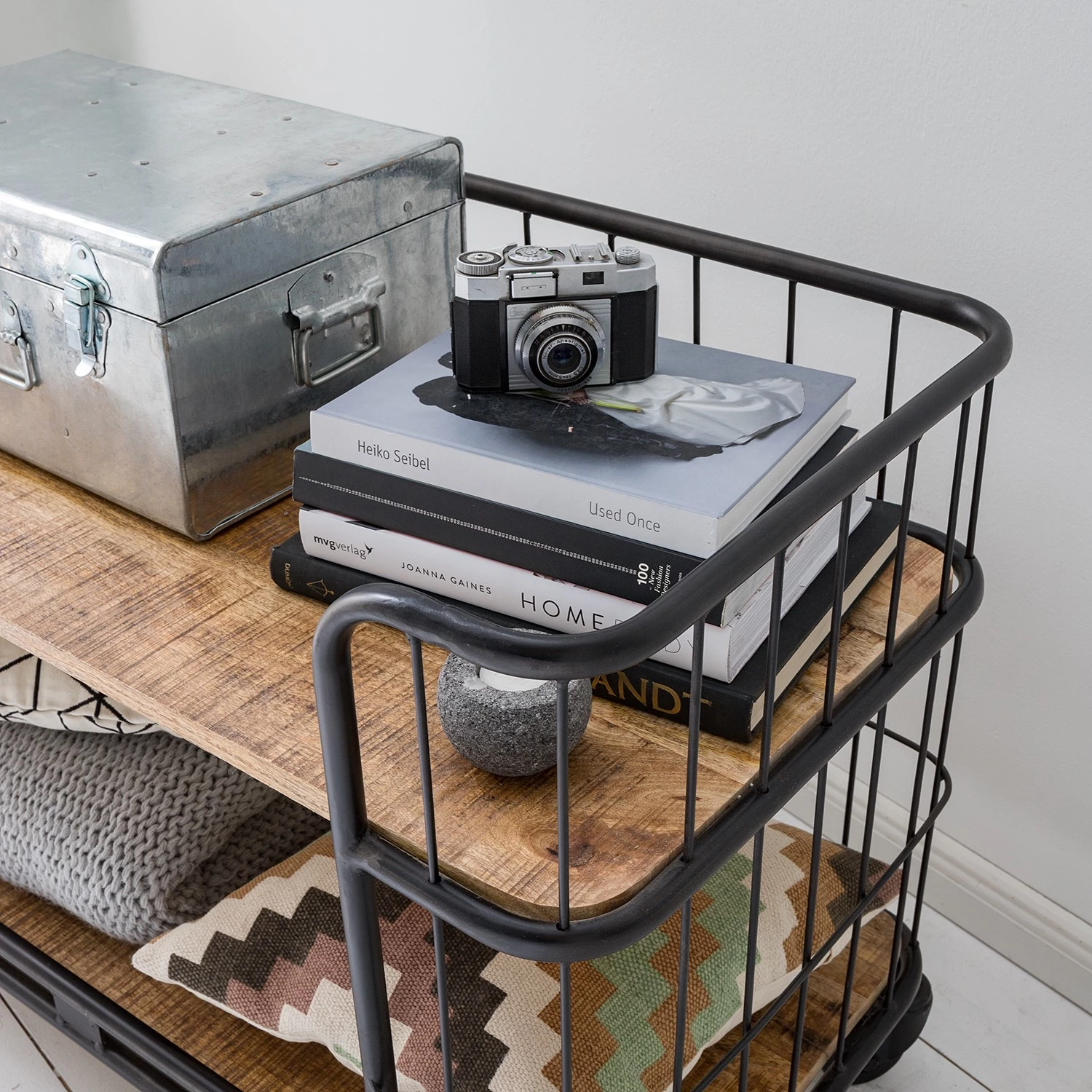 Ars manufacti Étagère Namber II - Manguier massif / Métal - Manguier / Noir 13 Ars manufacti Étagère Namber II - Manguier massif / Métal - Manguier / Noir – Image 13