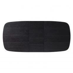 Studio Copenhagen Table extensible Moyo - Placage Chêne/ Métal - Chêne noir / Noir -Luxe Intérieur Magasin 1000123490 190131 15480600015 GALLERYIMAGES P000000001000123490