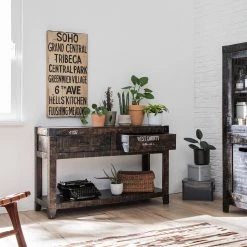 Ars manufacti Console Keyport - Manguier massif -Luxe Intérieur Magasin 1000125892 190523 11145700046 MOOD GALLERYIMAGES P000000001000125892 mood