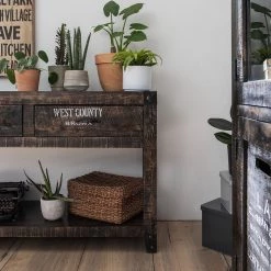 Ars manufacti Console Keyport - Manguier massif -Luxe Intérieur Magasin 1000125892 190523 11145700047 GALLERYIMAGES P000000001000125892