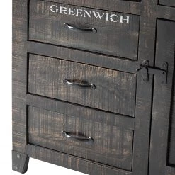 Ars manufacti Buffet haut Keyport I - Manguier massif -Luxe Intérieur Magasin 1000125893 190510 10582500006 GALLERYIMAGES P000000001000125893