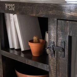 Ars manufacti Buffet haut Keyport I - Manguier massif -Luxe Intérieur Magasin 1000125893 190523 11145800053 GALLERYIMAGES P000000001000125893