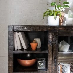 Ars manufacti Buffet haut Keyport I - Manguier massif -Luxe Intérieur Magasin 1000125893 190523 11145800054 GALLERYIMAGES P000000001000125893