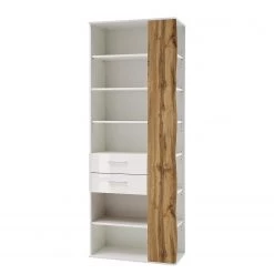 Loftscape Etagère Vantaa - Blanc brillant / Imitation chêne