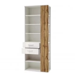 Loftscape Etagère Vantaa - Blanc brillant / Imitation chêne -Luxe Intérieur Magasin 1000129181 200811 14102901455 DETAILS P000000001000129181