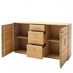 Naturoo Buffet Vilela - Partiellement en chêne massif - Chêne Bianco / Imitation chêne Bianco -Luxe Intérieur Magasin 1000133680 200816 11335600003 DETAILS P000000001000133680