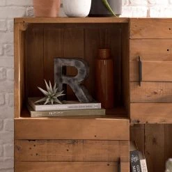 Ars manufacti Commode haute Grasby - Pin massif / Métal - Pin / Noir -Luxe Intérieur Magasin 1000147147 190730 14584800004 DETAILS P000000001000147147