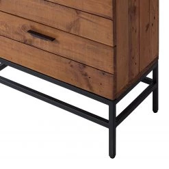 Ars manufacti Étagère Grasby - Pin massif / Métal - Pin / Noir -Luxe Intérieur Magasin 1000147149 190726 15531700016 DETAILS P000000001000147149