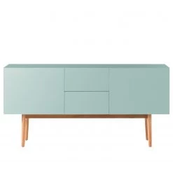 Mørteens Buffet Lindholm III - Partiellement en chêne massif - Vert menthe -Luxe Intérieur Magasin 1000153434 200217 15312600072 DETAILS P000000001000153434