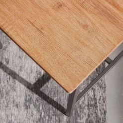 Ars manufacti Chaises Manchester II (lot de 2) - Acacia massif / Métal - Acacia / Noir -Luxe Intérieur Magasin 1000164684 191111 08414100003 DETAILS P000000001000164684