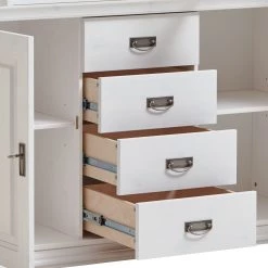 Maison Belfort Vaisselier Kampen - Pin massif - Pin blanc -Luxe Intérieur Magasin 1000166110 190325 15472600016 GALLERYIMAGES P000000001000166110