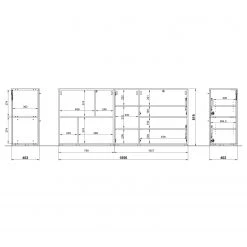 Germania Buffet Coruna - Imitation chêne Grandson -Luxe Intérieur Magasin 1000168938 190403 11353400042 GALLERYIMAGES P000000001000168938