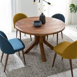 Ars Natura Table Ohio - Sheesham massif - Ciré -Luxe Intérieur Magasin 1000169000 210118 08484800002 MOOD DETAILS P000000001000169000 mood