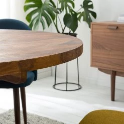 Ars Natura Table Ohio - Sheesham massif - Ciré -Luxe Intérieur Magasin 1000169000 210118 08485200004 DETAILS P000000001000169000