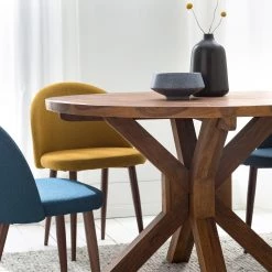 Ars Natura Table Ohio - Sheesham massif - Ciré -Luxe Intérieur Magasin 1000169000 210118 08485500005 DETAILS P000000001000169000