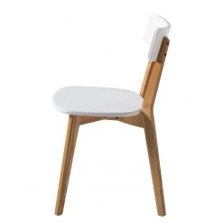 Mørteens Chaises Rob (lot de 2) - Partiellement en frêne massif - Blanc / Frêne -Luxe Intérieur Magasin 1000170692 191017 11154500047 DETAILS P000000001000170692
