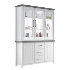 Ridgevalley Vaisselier Touros - Pin massif - Pin blanc / Gris