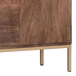 Jack & Alice Commode Lyss - Acacia massif / Métal - Acacia marron / Laiton -Luxe Intérieur Magasin 1000172939 190503 07492900003 GALLERYIMAGES P000000001000172939