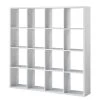 KiYDOO Étagère Shelfy II - Blanc - Largeur : 158 cm