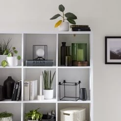 KiYDOO Étagère Shelfy II - Blanc - Largeur : 158 cm -Luxe Intérieur Magasin 1000173851 191115 18360400033 DETAILS P000000001000173851